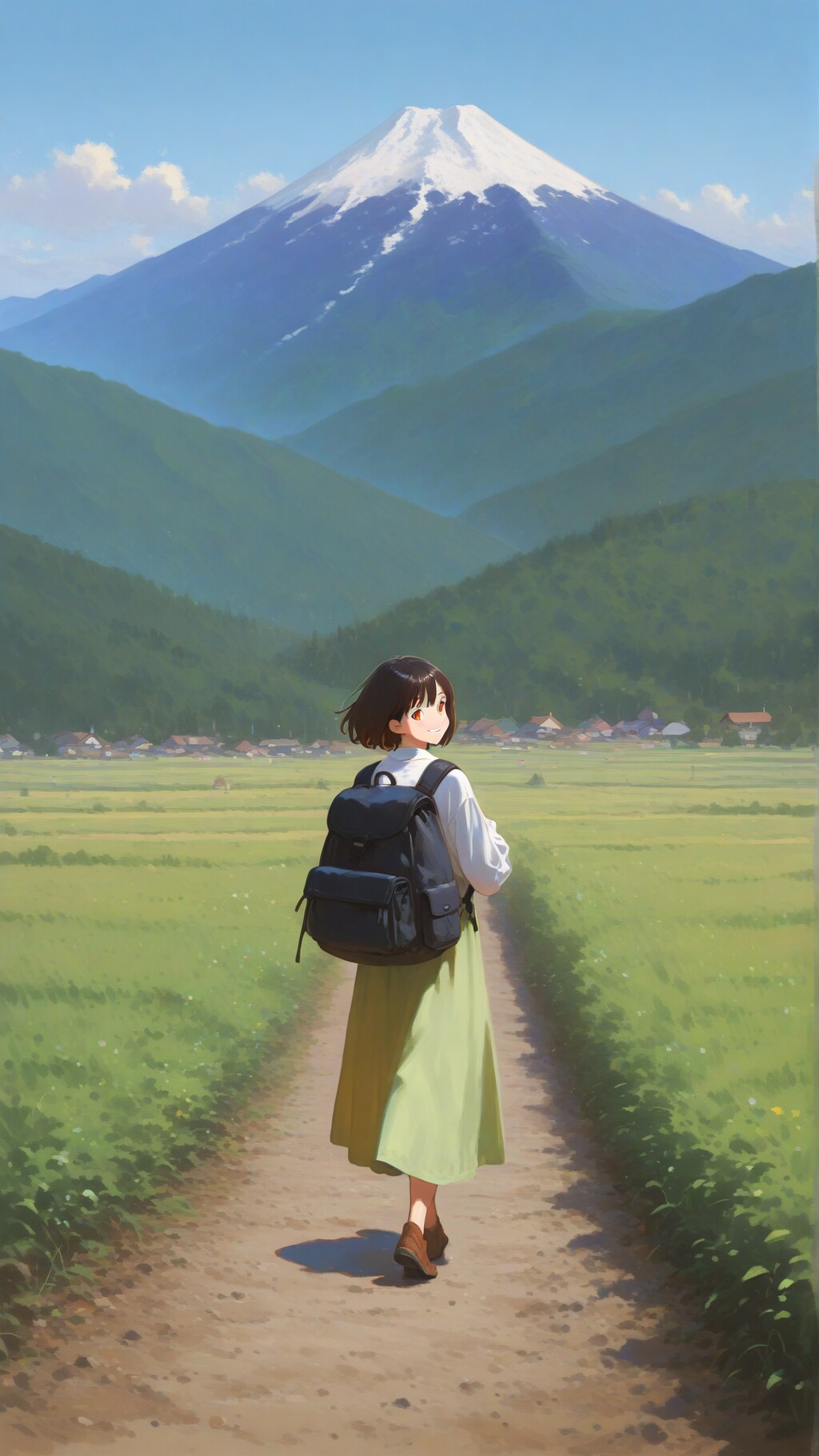 富士山が見える故郷へ