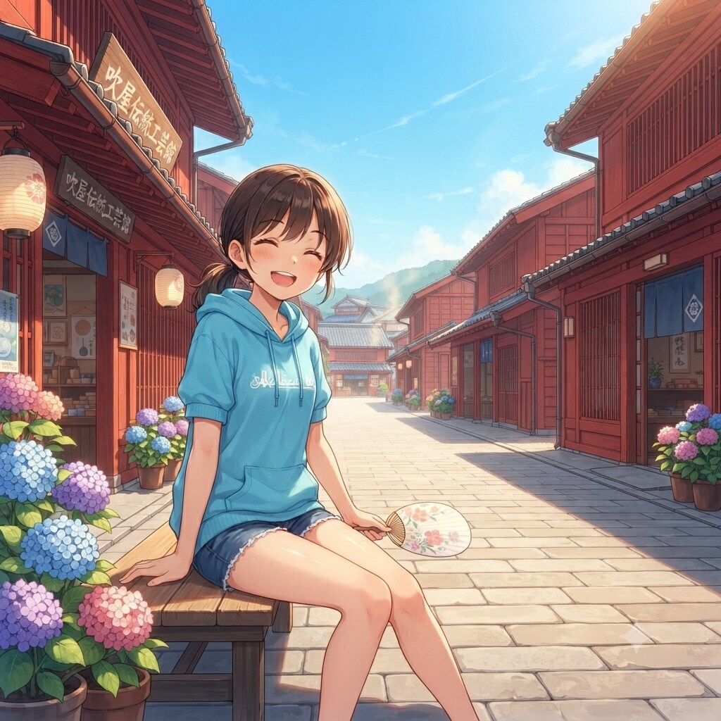 岡山県：吹屋ふるさと村（×）