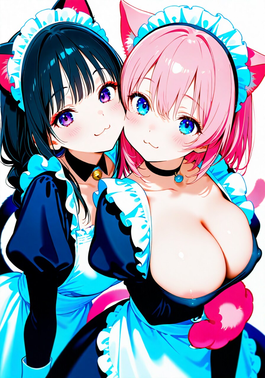 二匹は仲良し