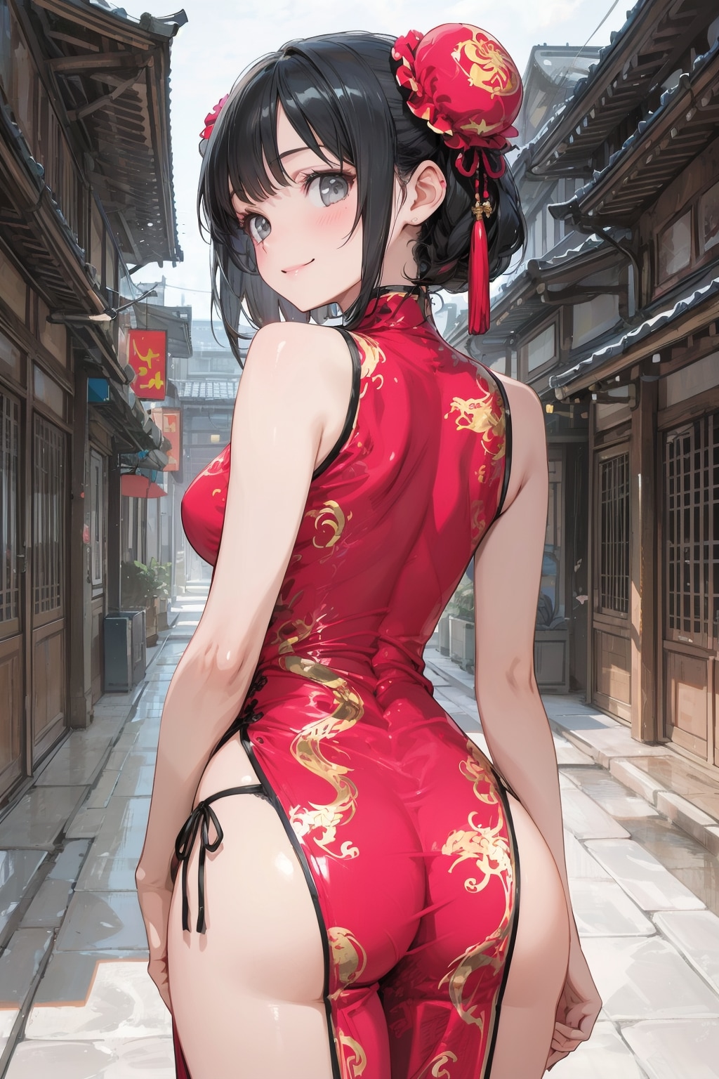 メイリン in チャイナタウン