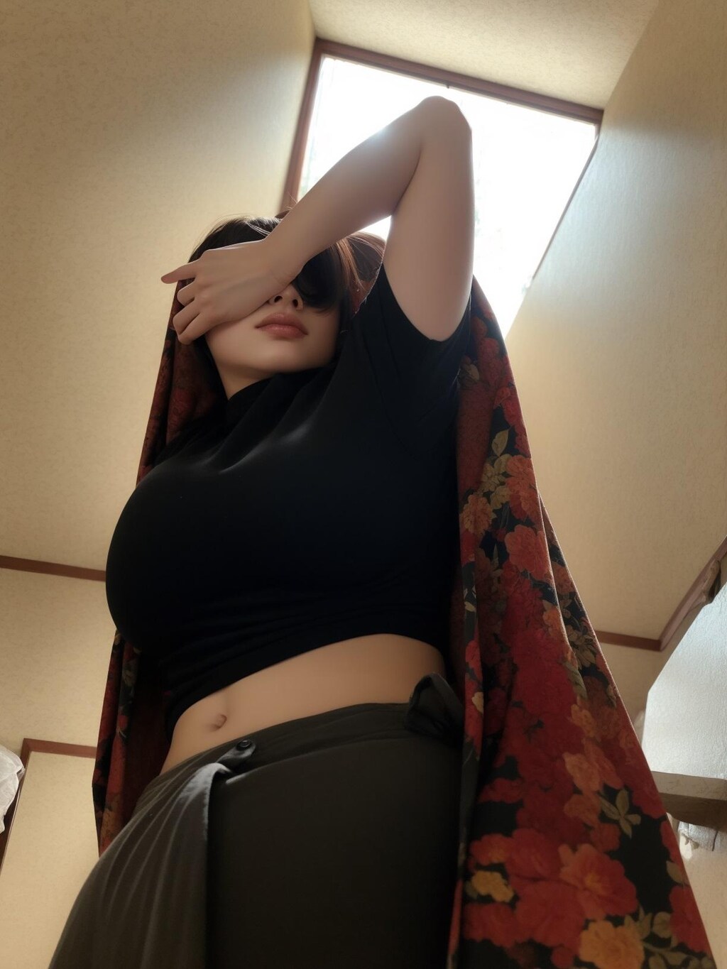 自撮りをimg2imgしてみた