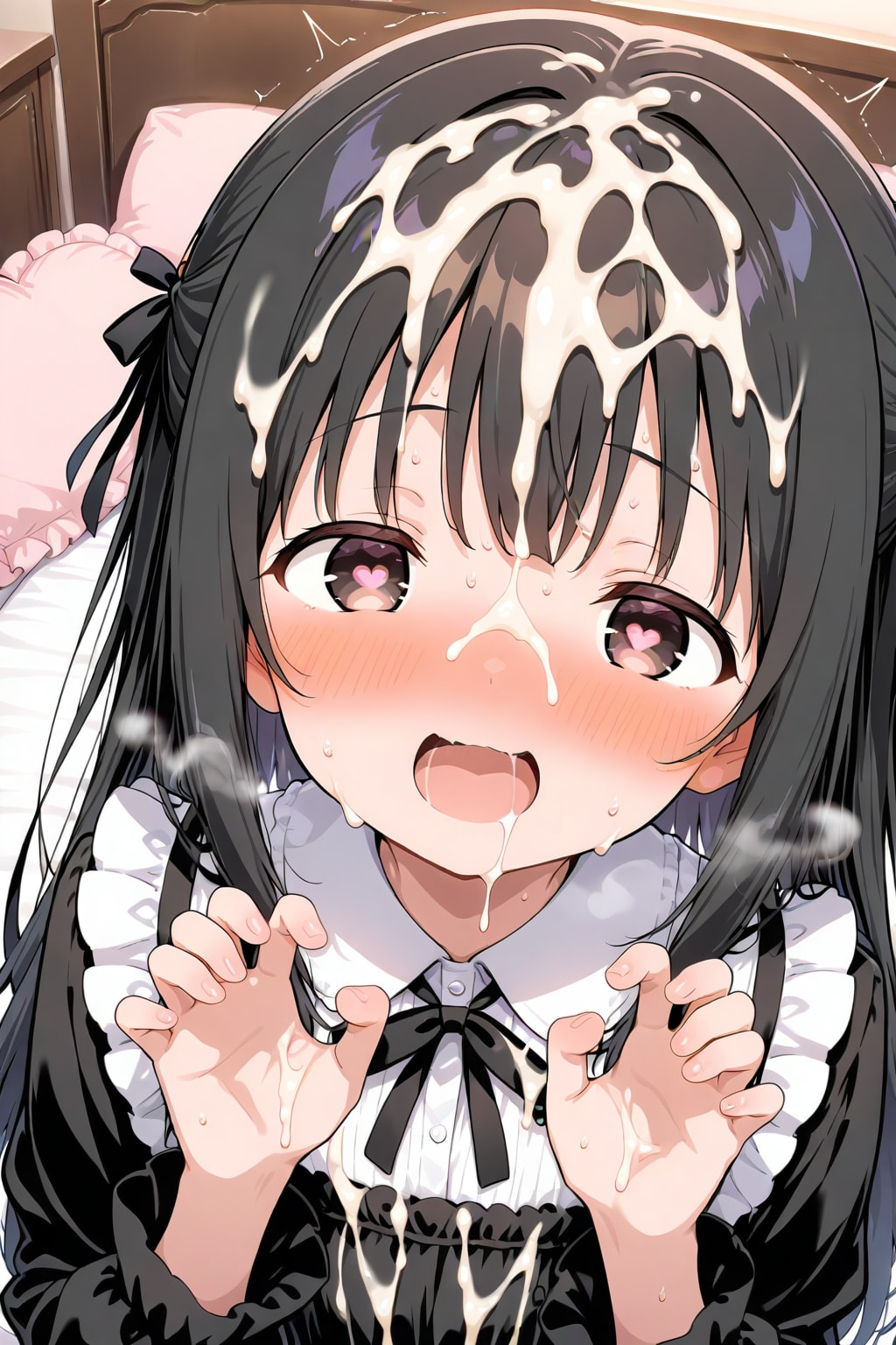 ねぇねぇ…もっとたっぷりかけてよ…♡