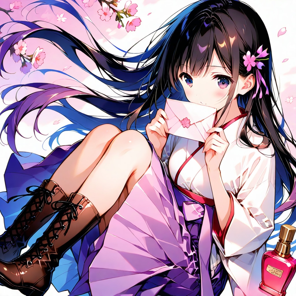 おてがみ読んでね（大正ロマン風女子）