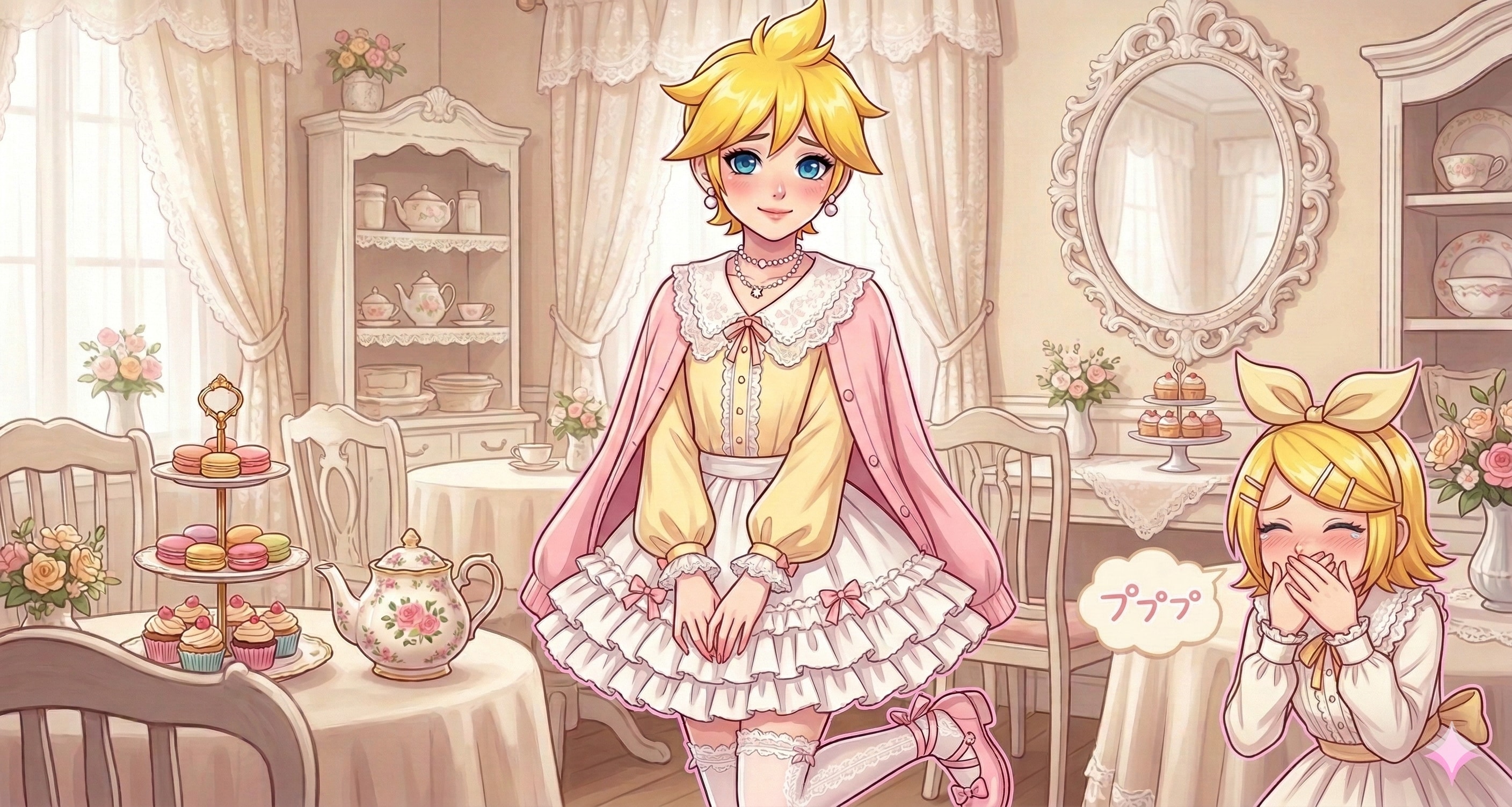 ガーリー　レン君😁 | の人気AIイラスト・グラビア