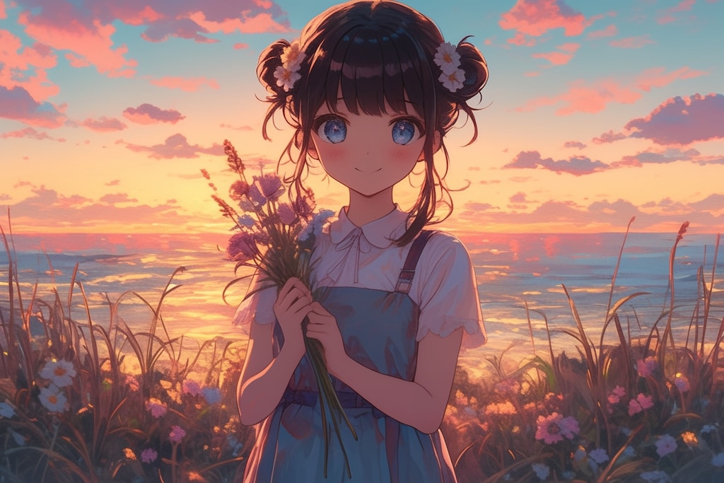 夕暮れのおだんごちゃん🍡✨13