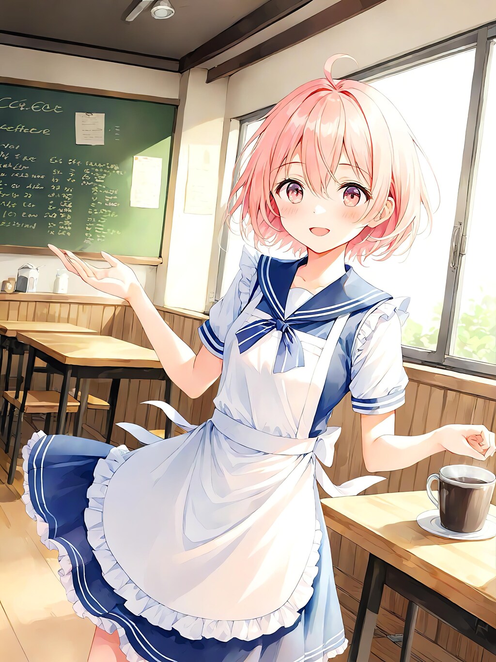 いらっしゃいませ　せんぱい?