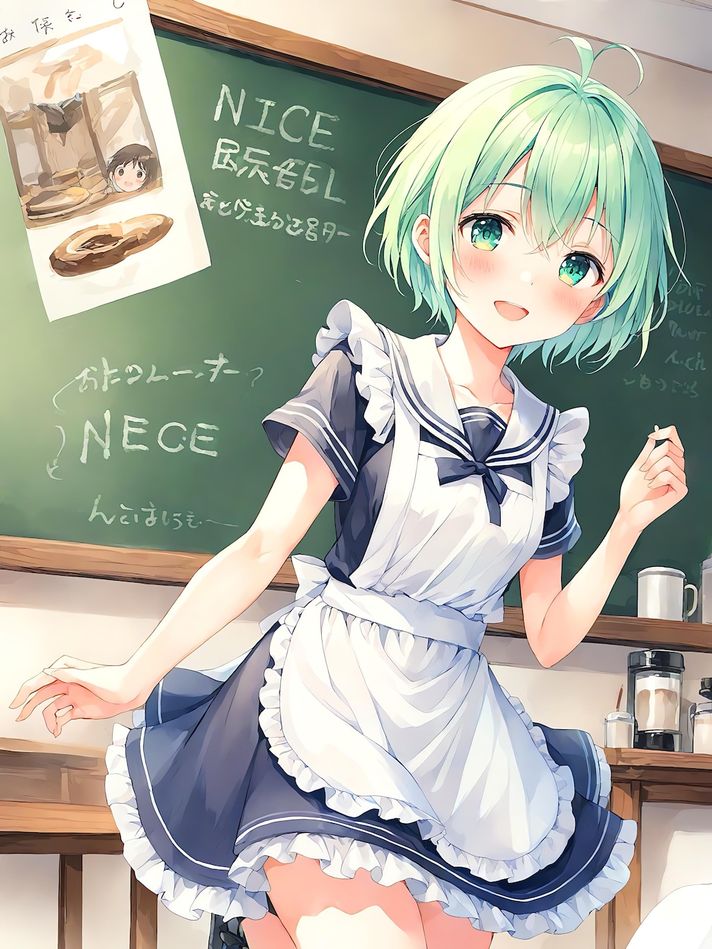 いらっしゃいませ　せんぱい?