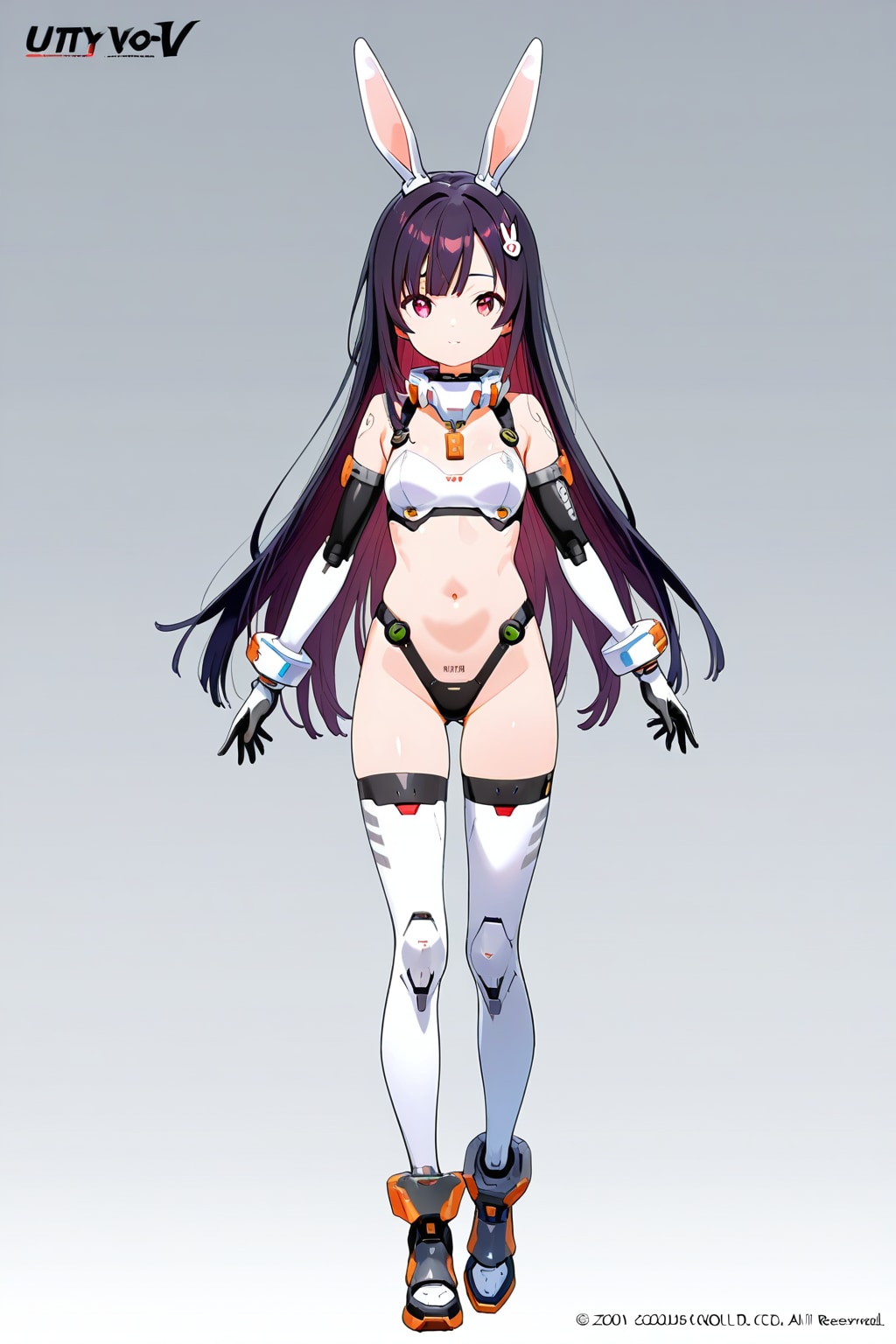 うさぎ型　メカ娘
