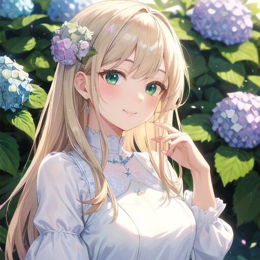 あじさい5(習作)