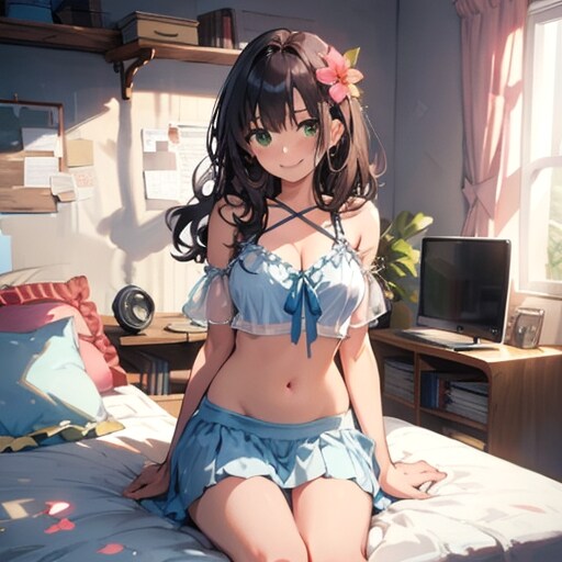 下着の佐天さん