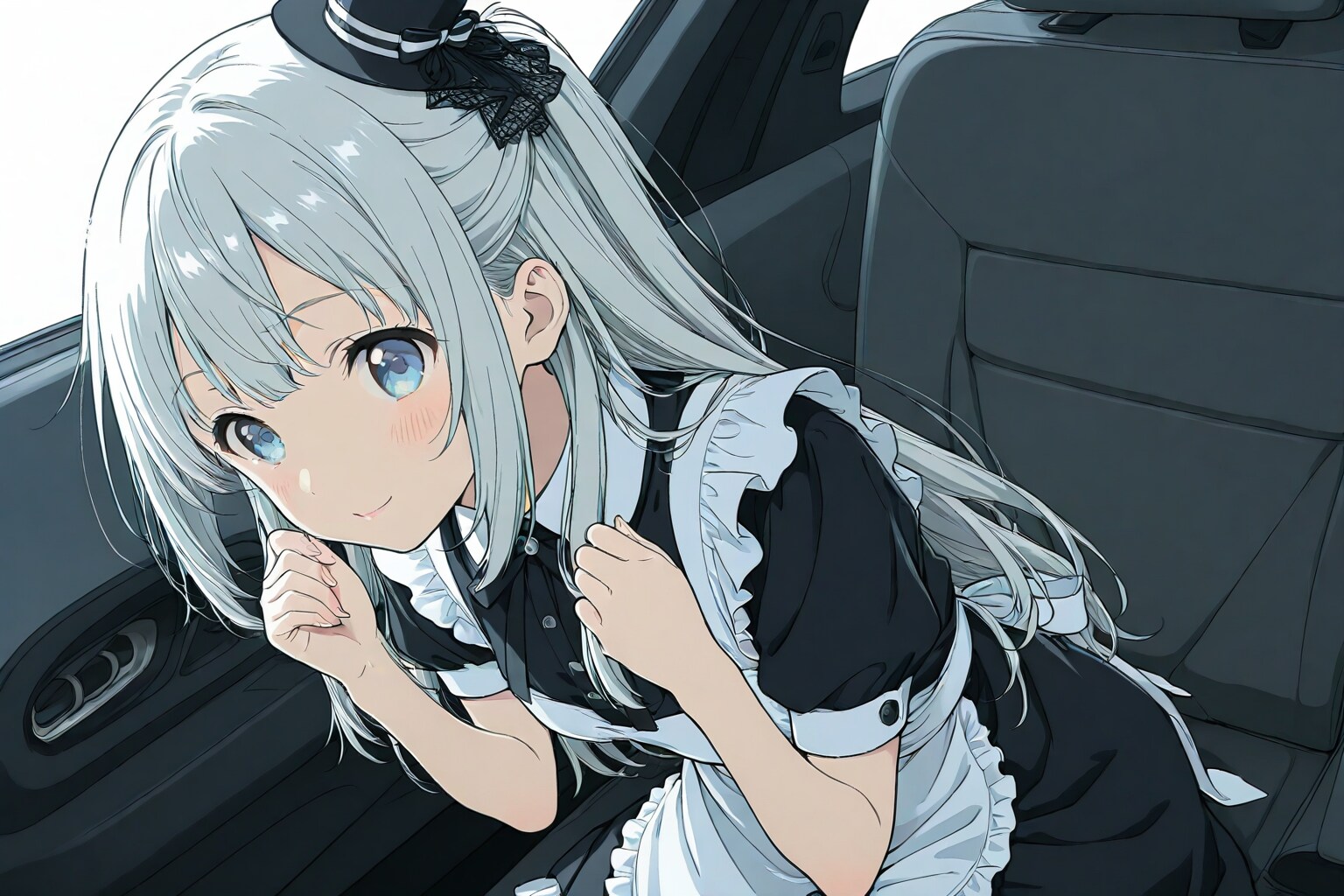 青い瞳が挑む未来 | の人気AIイラスト・グラビア