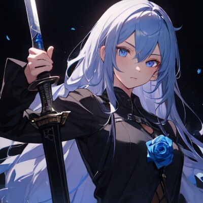 青薔薇の戦士