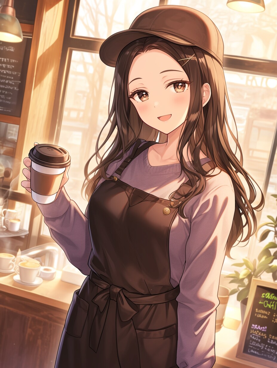 カフェのお姉さん☕✨164 | の人気AIイラスト・グラビア