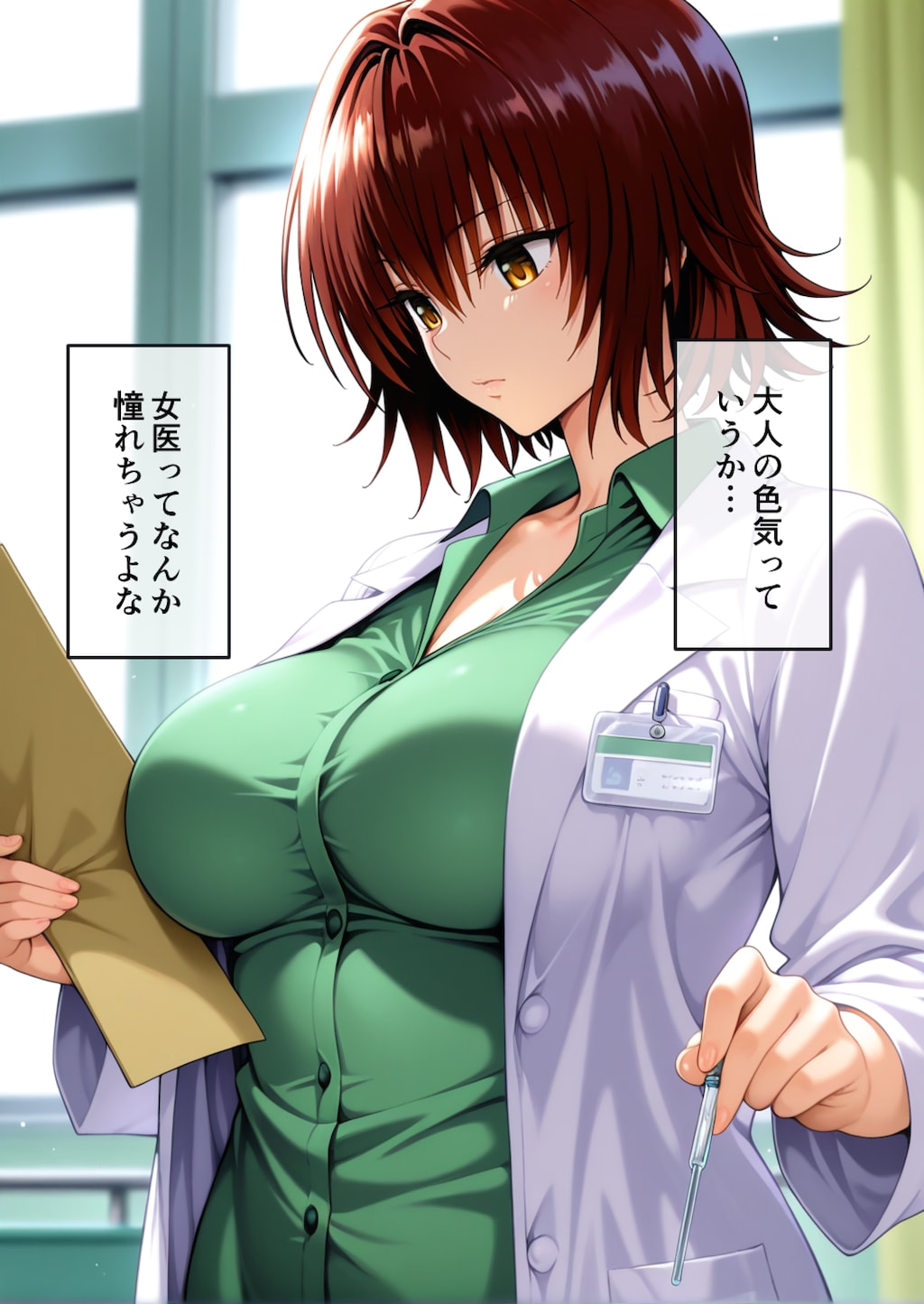 涼子先生の巨乳！爆乳！#チョモランマ