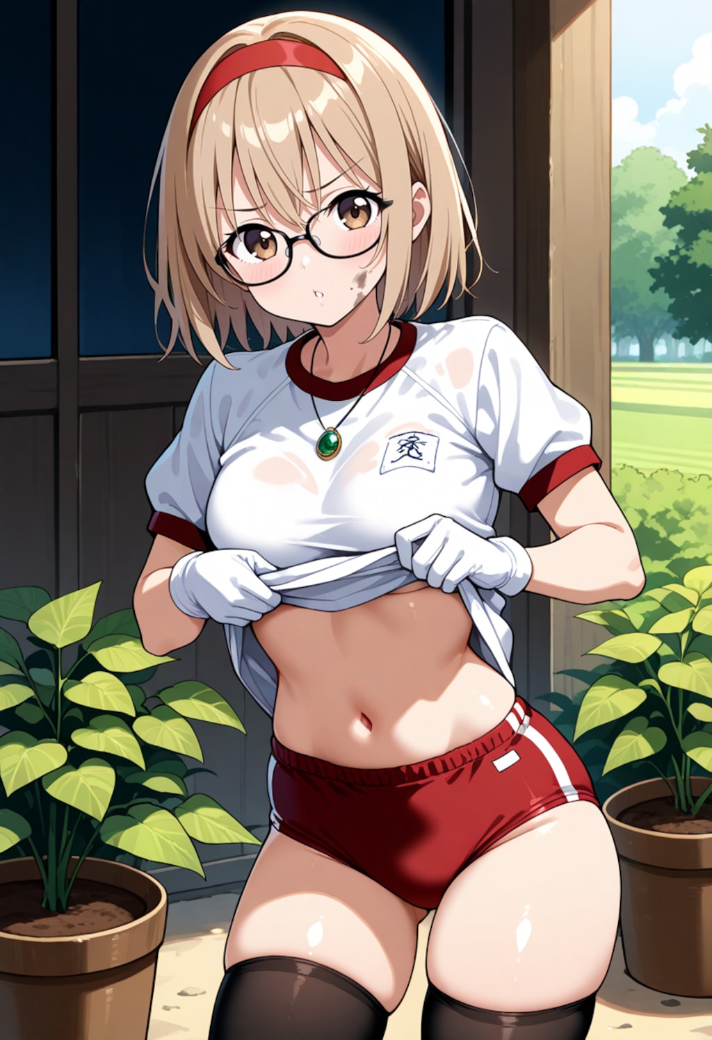 【今日の腹筋】放課後の花壇係