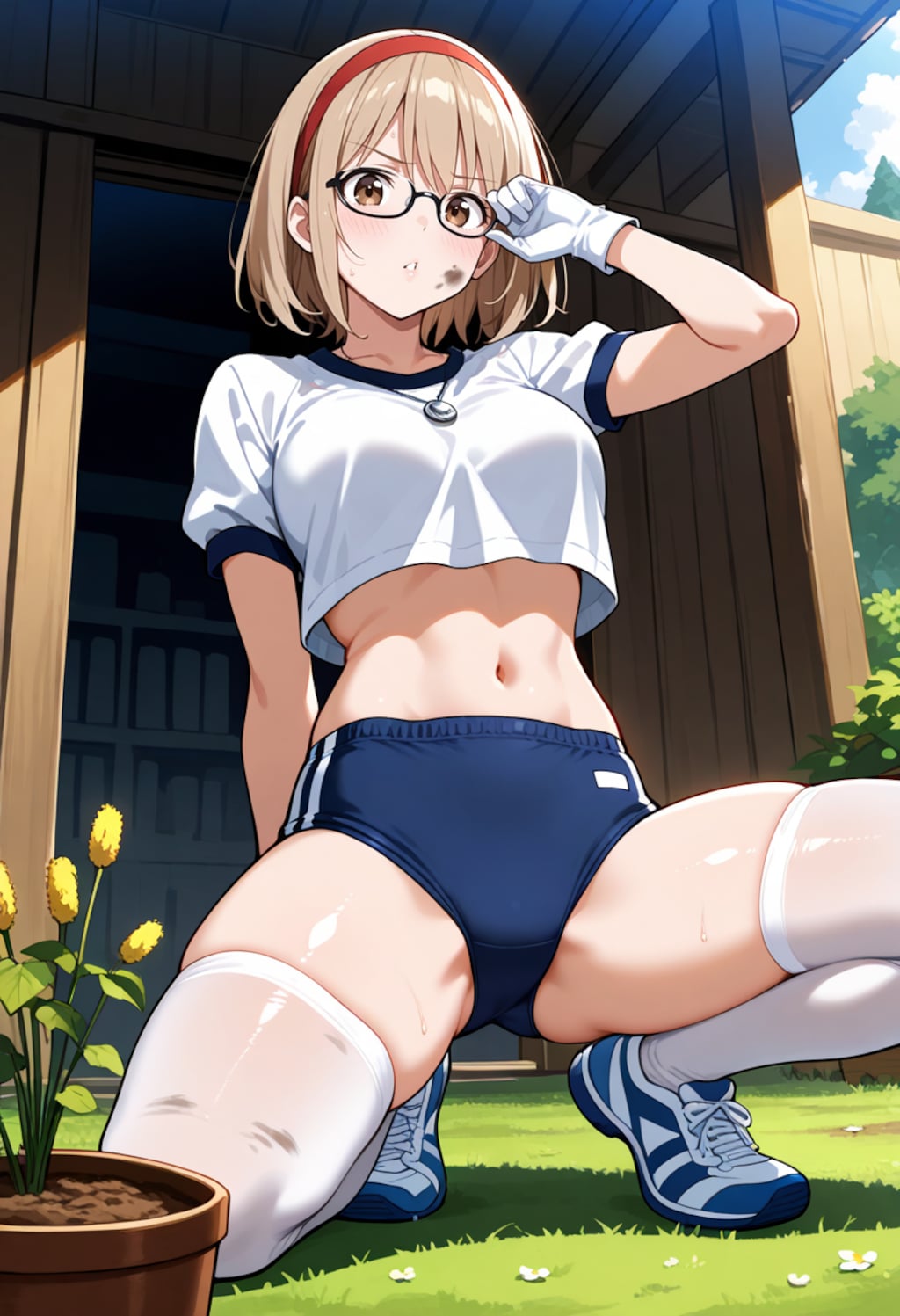 【今日の腹筋】放課後の花壇係