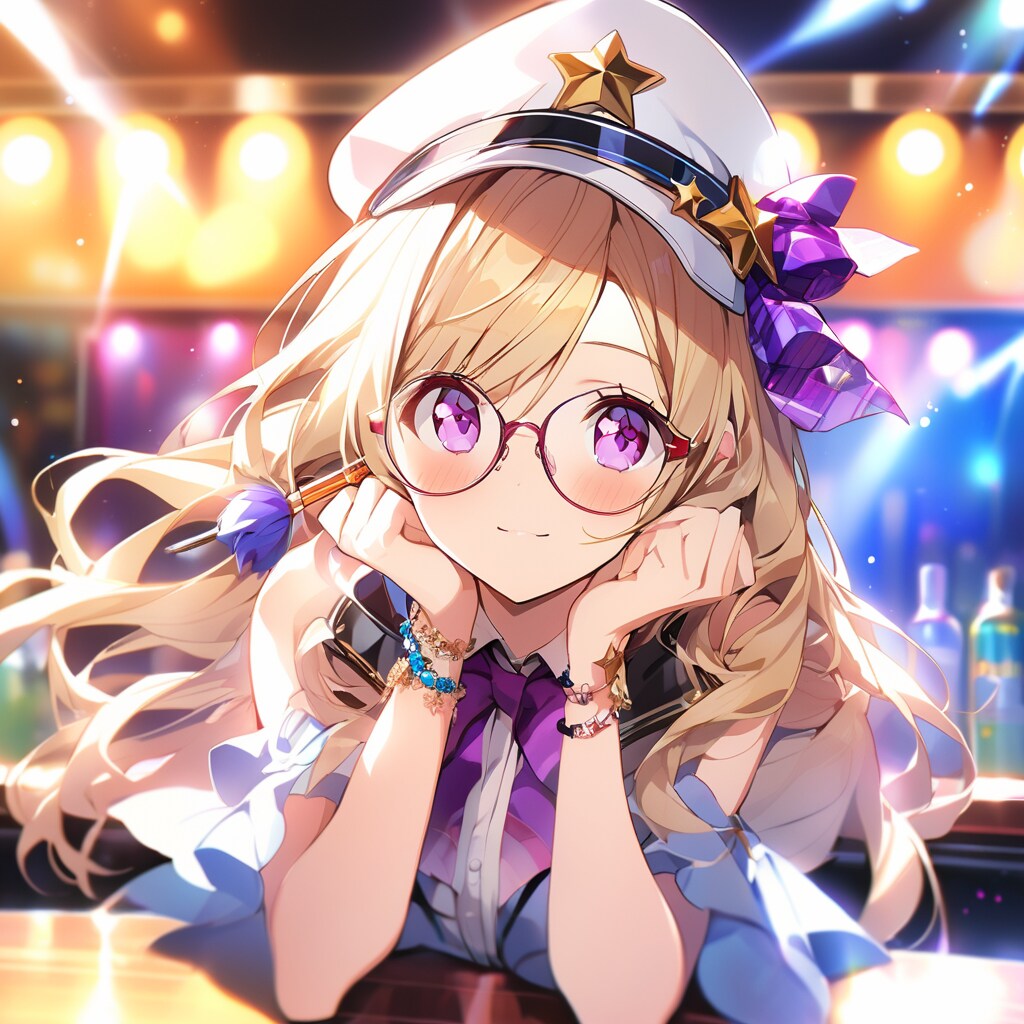 金髪アイドルとお忍びデート3 | の人気AIイラスト・グラビア