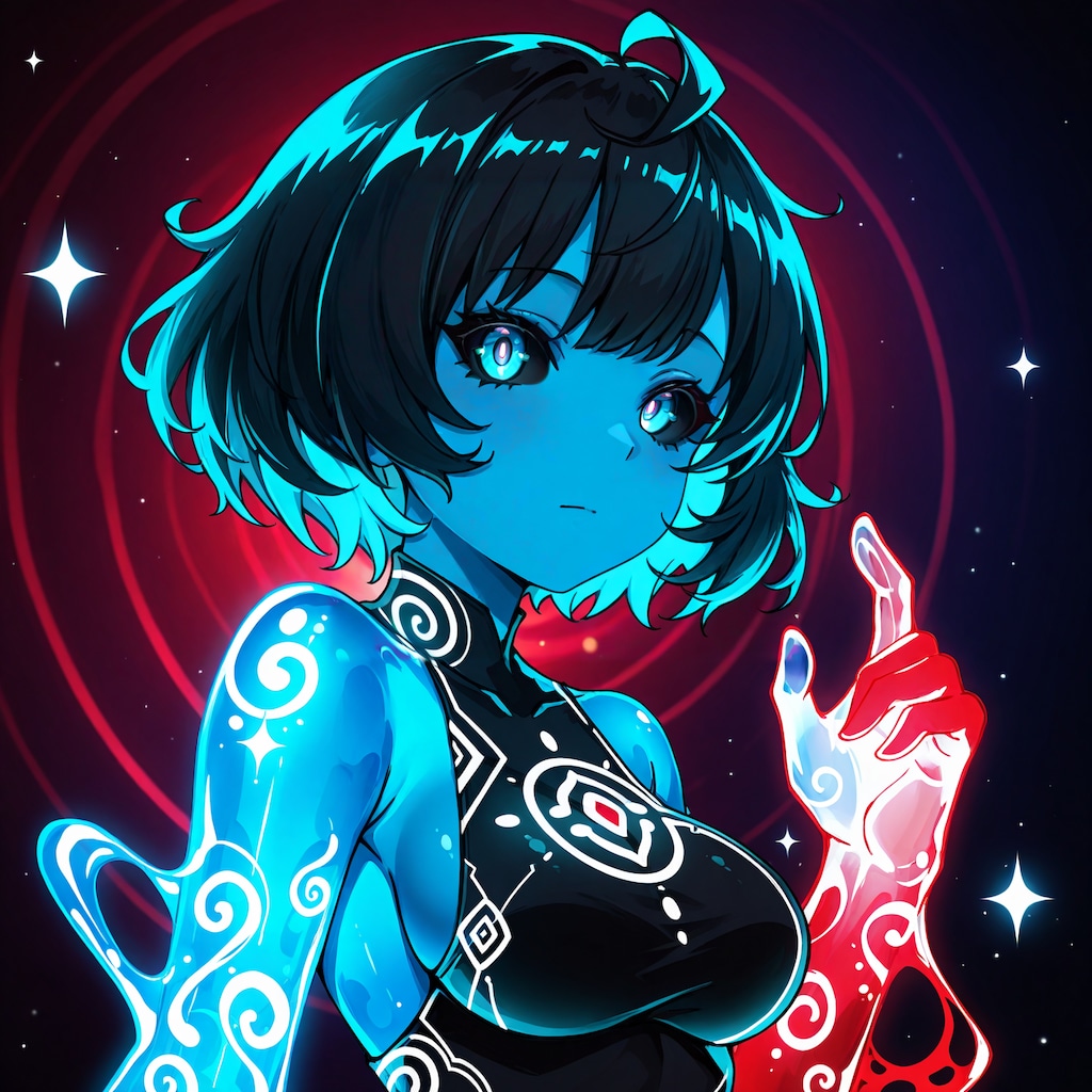 青肌亜人ちゃん