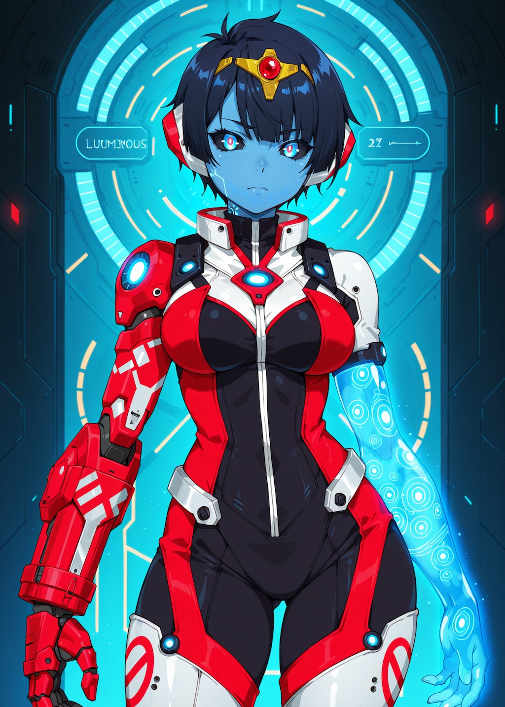 青肌亜人ちゃん