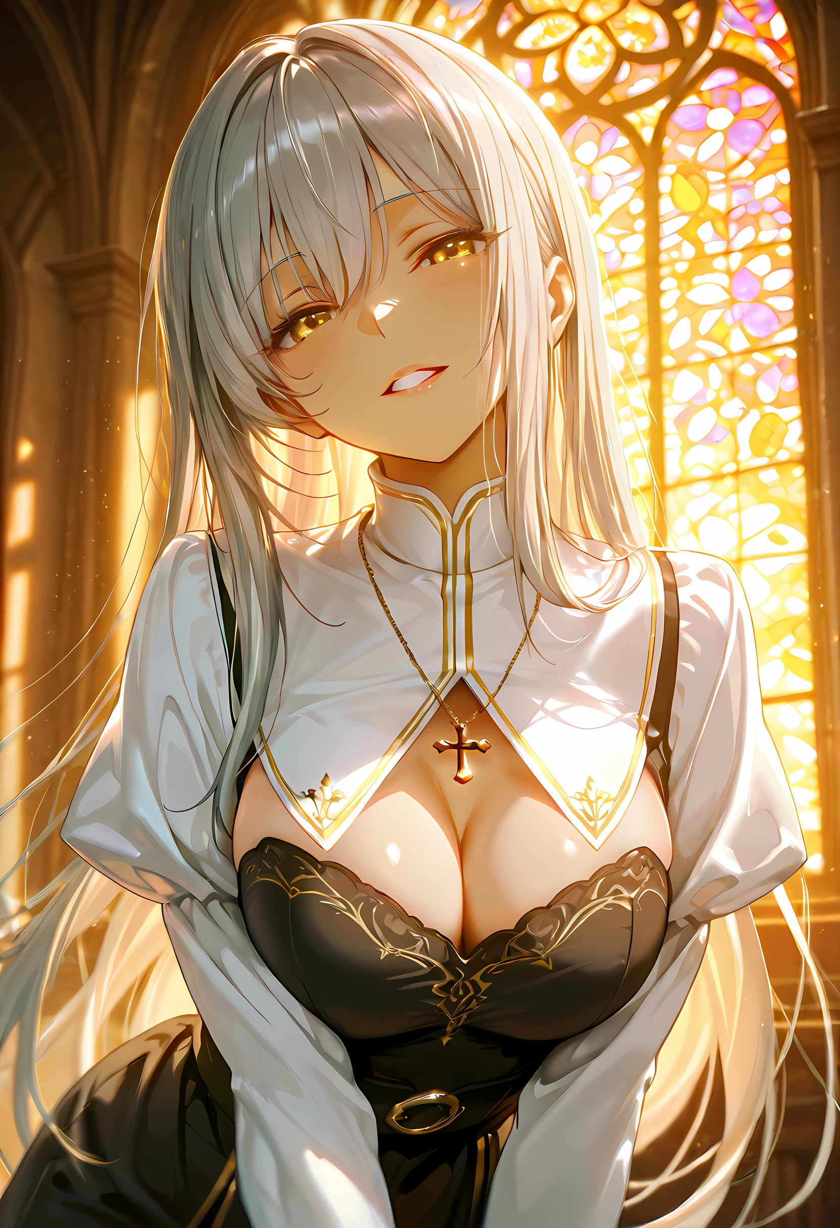 聖女の甘き誘惑