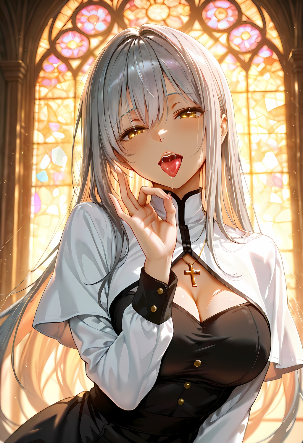 聖女の甘き誘惑