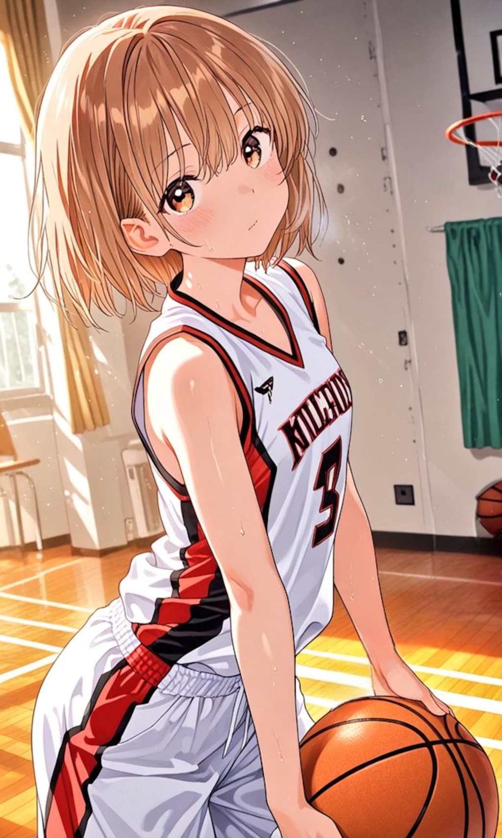 バスケ部の少女2