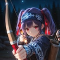弓矢を持つ梨子🏹 2枚目