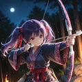 弓矢を持つ梨子🏹 3枚目