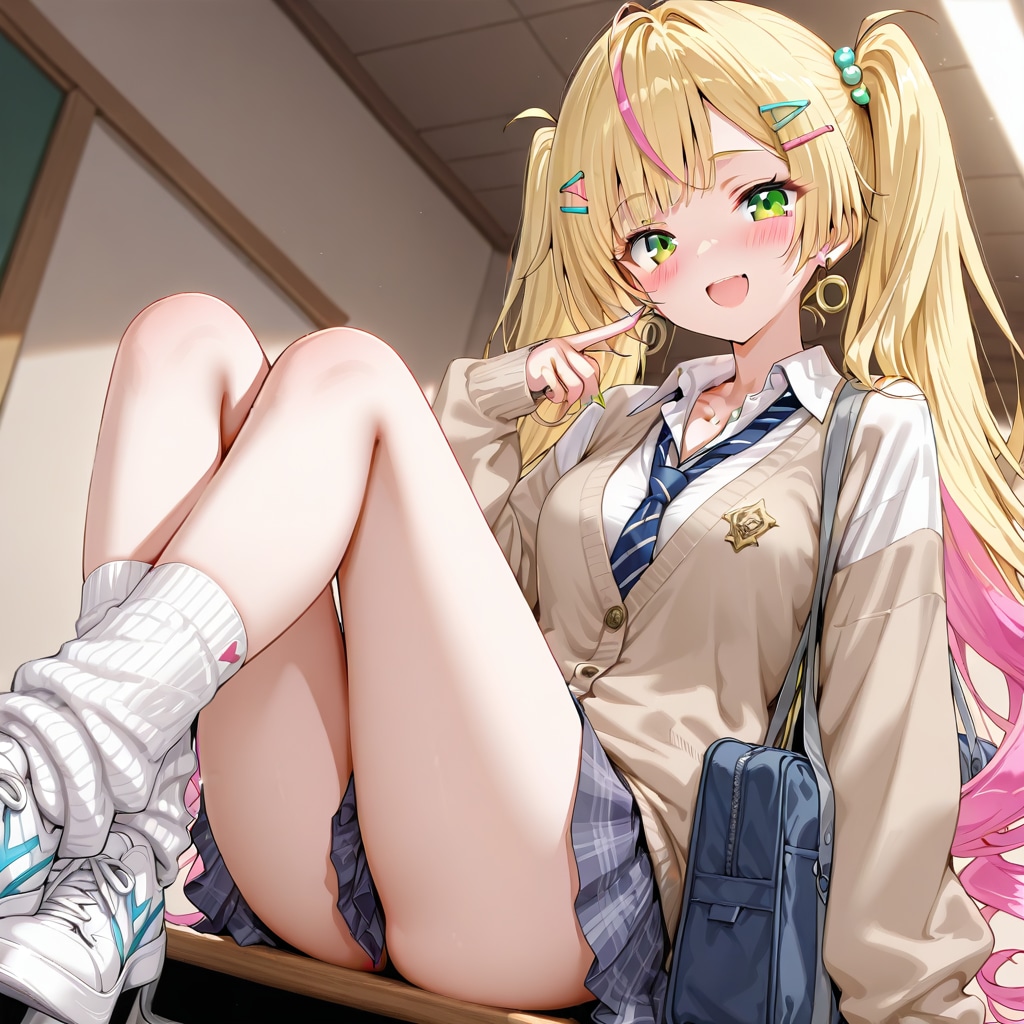 金髪ギャルQILINちゃん