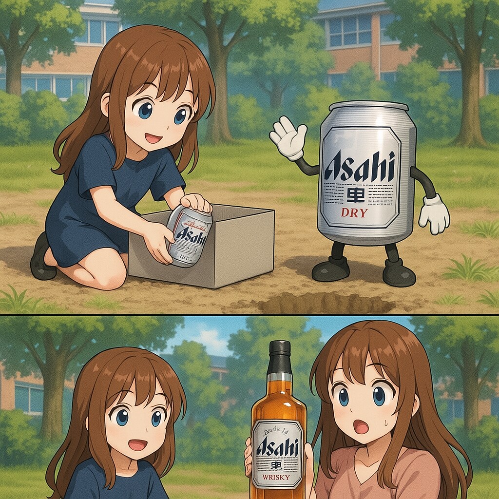 タイムカプセルを埋めた小さな女の子とその後