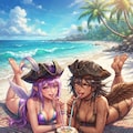 海賊とテヘペロ 3枚目