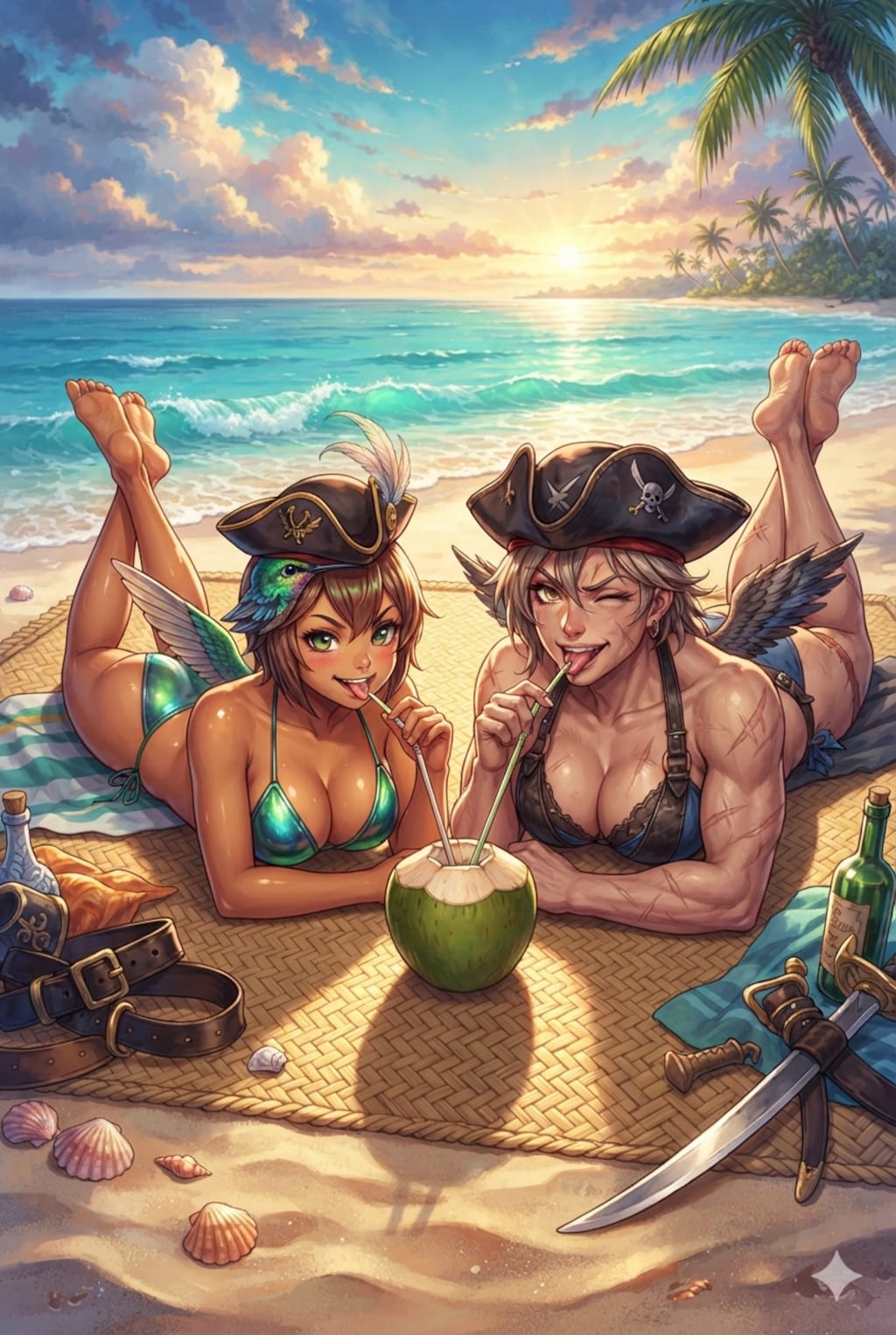 海賊とテヘペロ