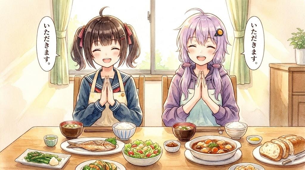 ゆかりさんは料理上手