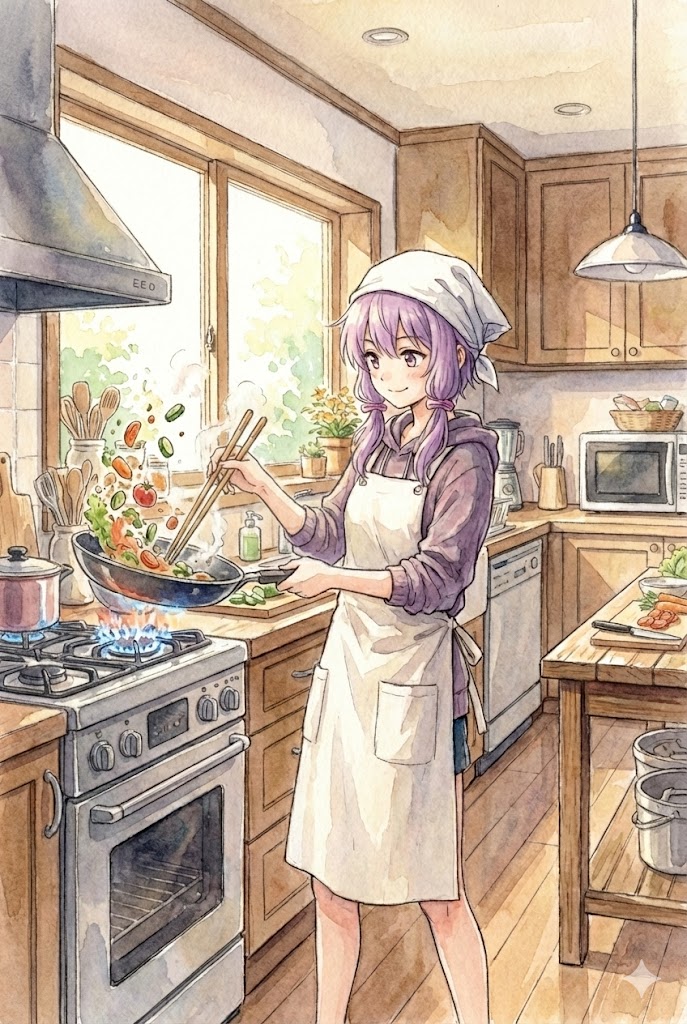 ゆかりさんは料理上手 | の人気AIイラスト・グラビア