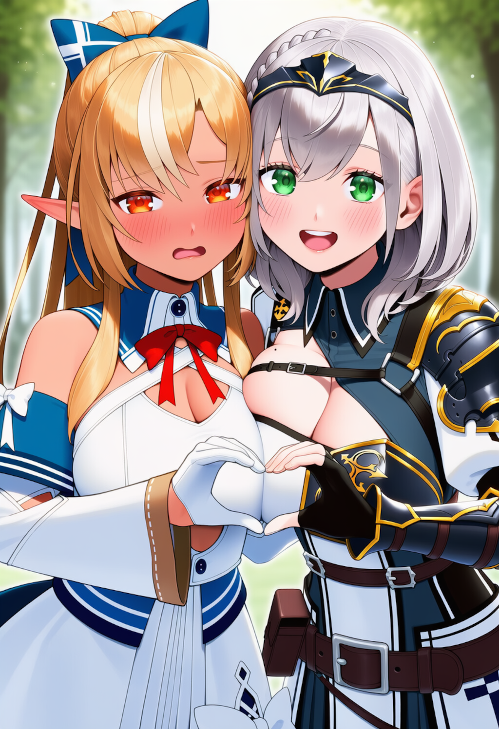 ホロメンで二人でてぇてぇハート♡