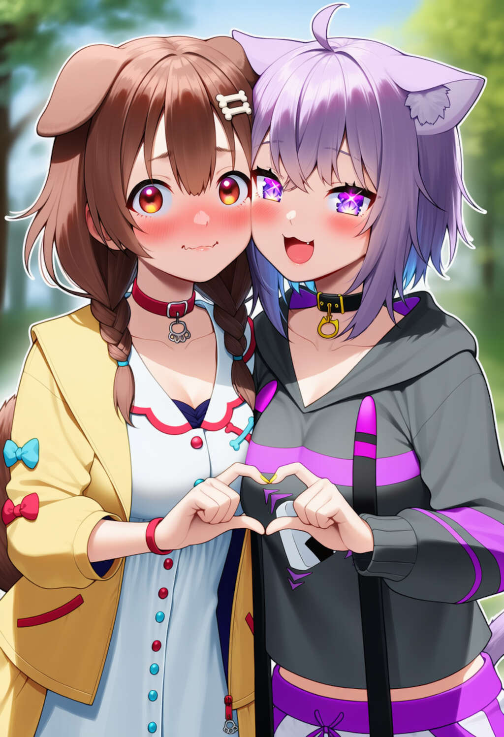 ホロメンで二人でてぇてぇハート♡