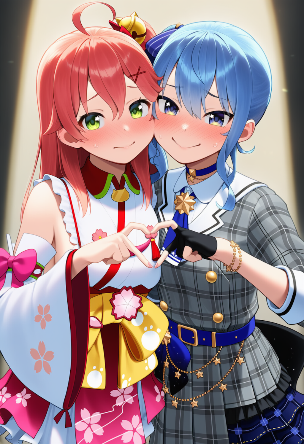 ホロメンで二人でてぇてぇハート♡