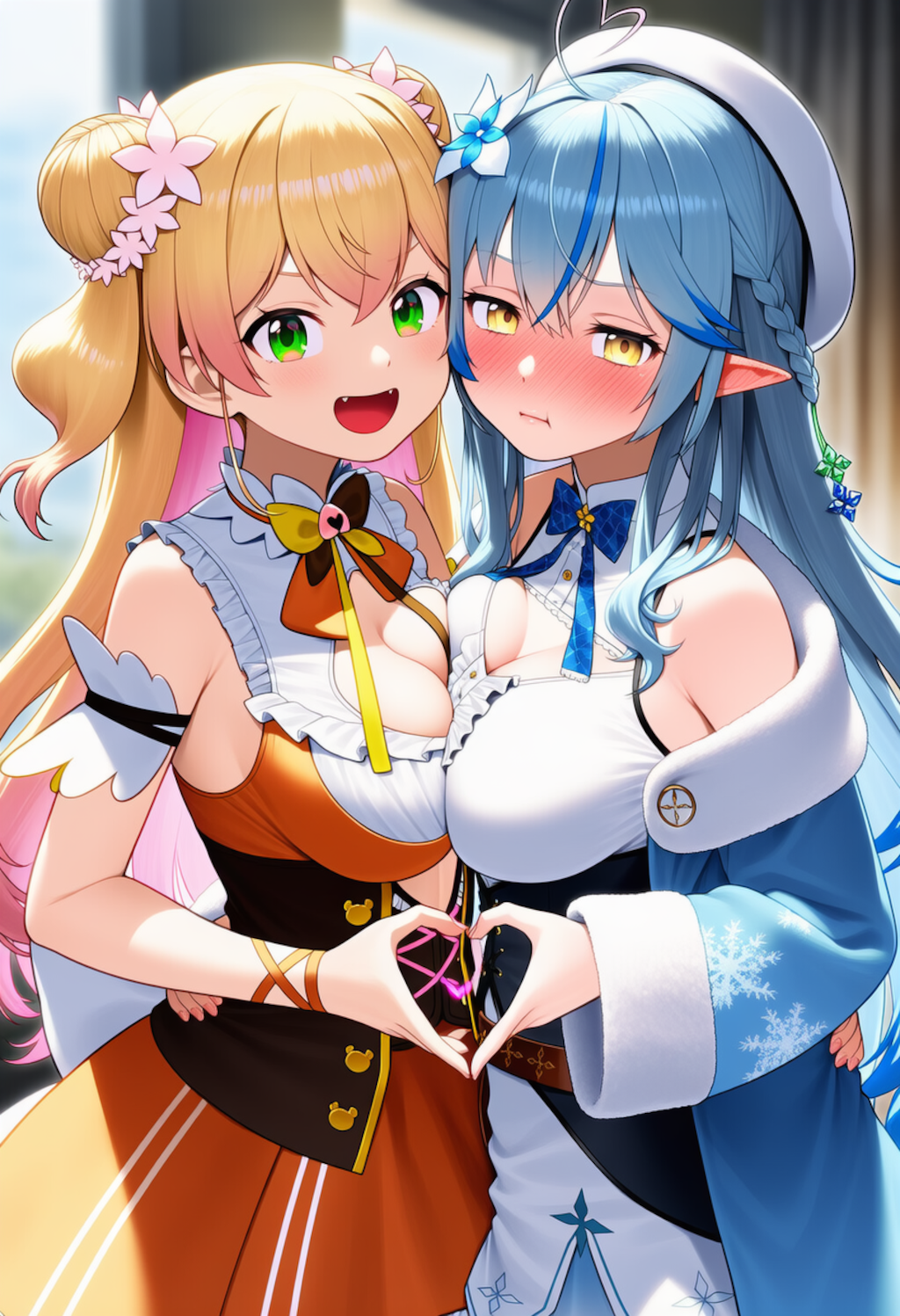 ホロメンで二人でてぇてぇハート♡