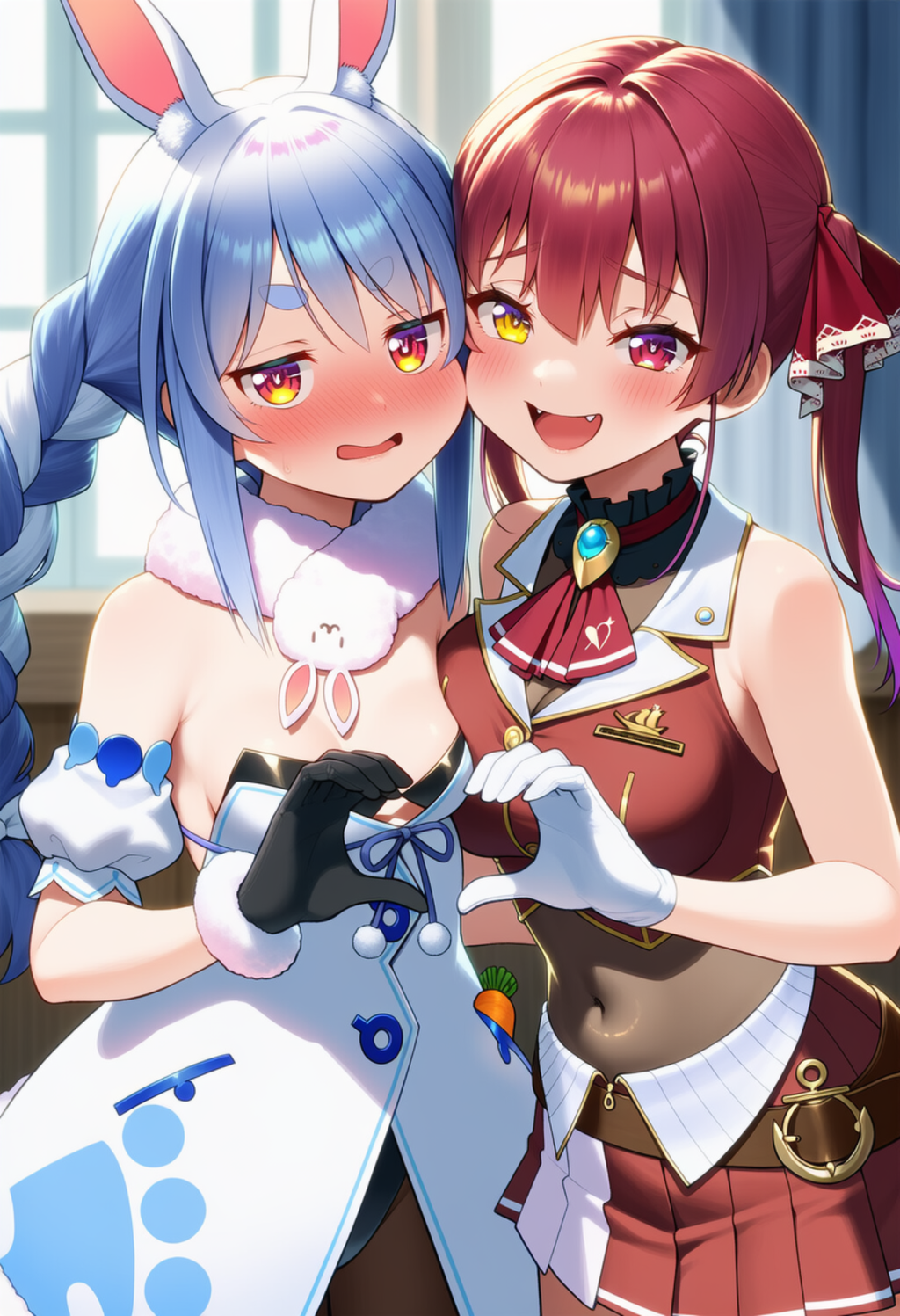 ホロメンで二人でてぇてぇハート♡