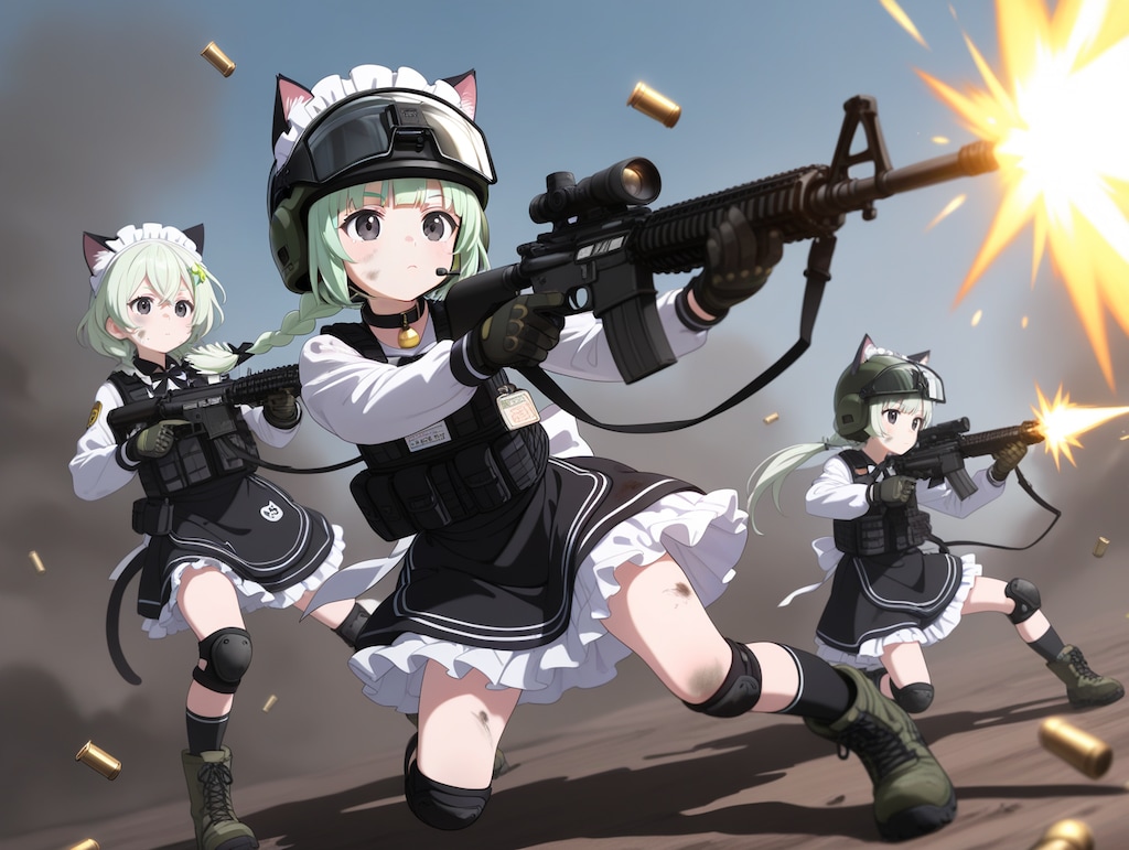 お屋敷警護隊出動！（ミリィちゃん）