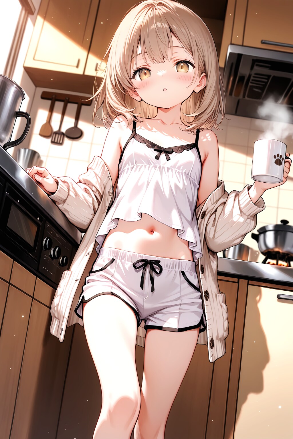 朝のほっと一息 | の人気AIイラスト・グラビア