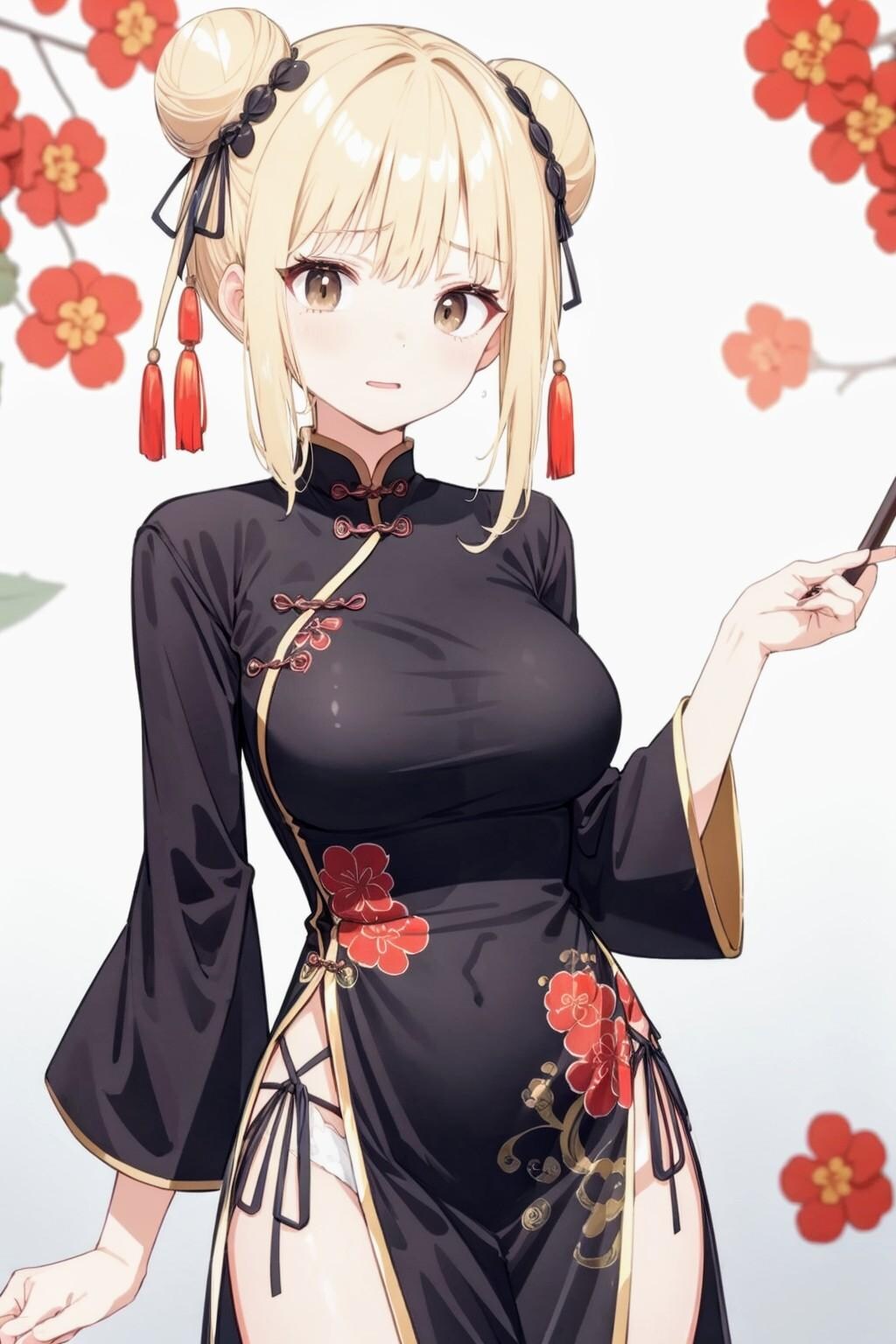 チャイナドレスな、#AQUA姉やん