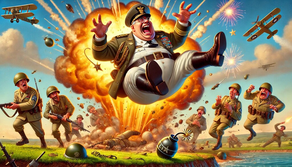 [伏字答え]にくむ中佐じらい