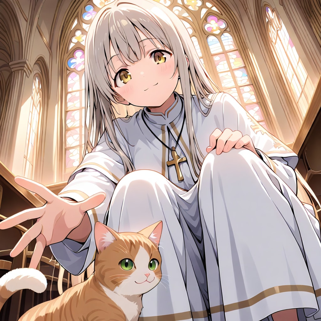 ジルリィさんと猫