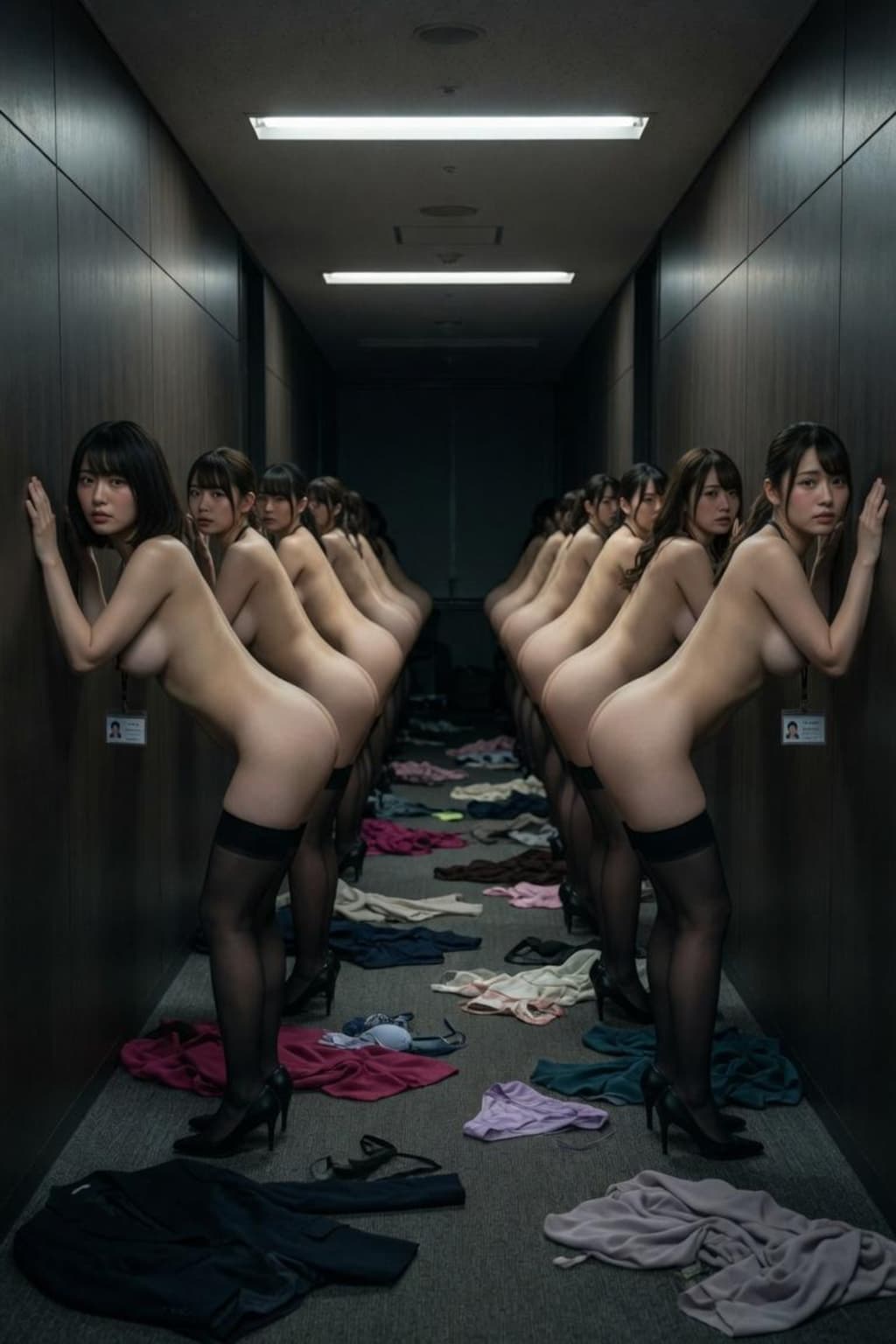 【今日のハーレム】残業【女体ロード】