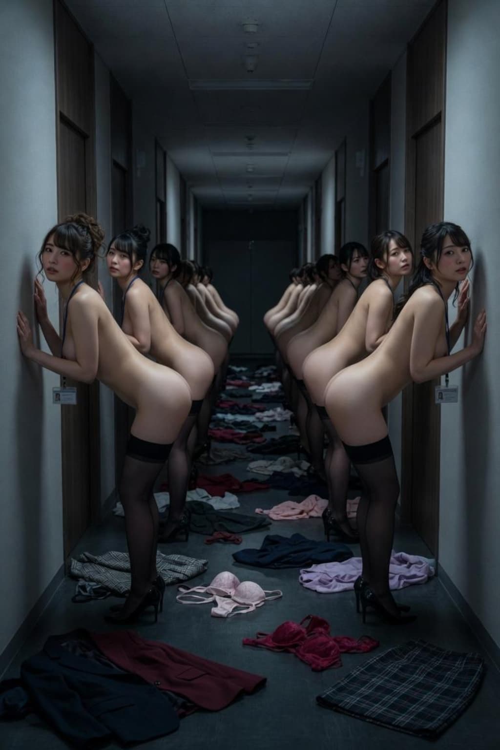 【今日のハーレム】残業【女体ロード】