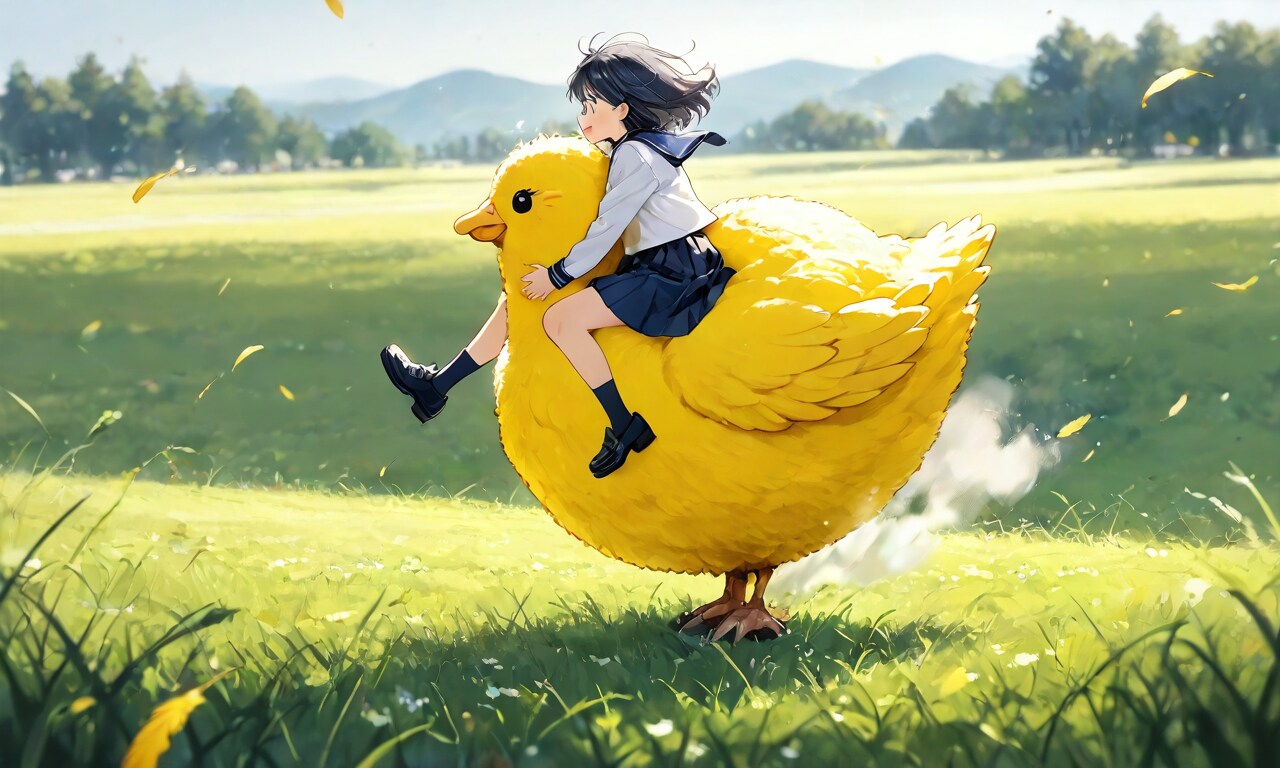 巨大ピヨちゃん | の人気AIイラスト・グラビア