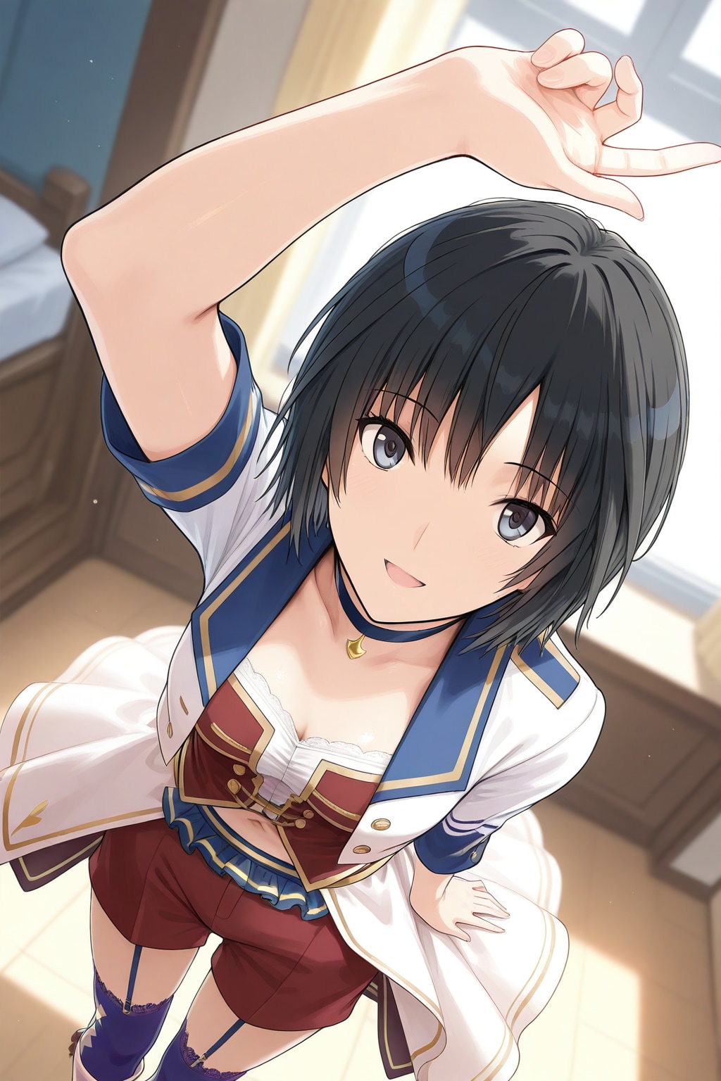 七咲が汎用勝負服を着る