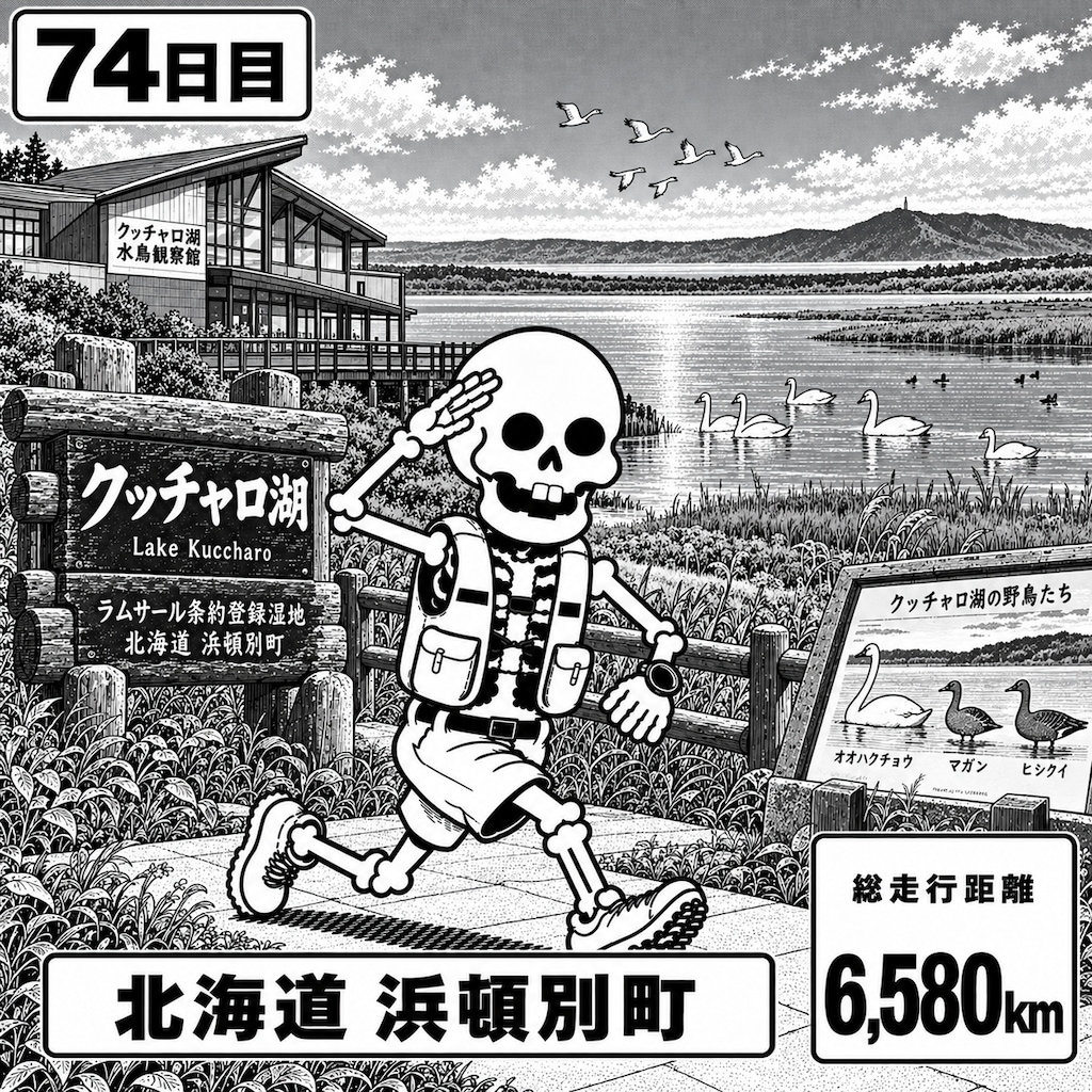 北海道浜頓別町に到着