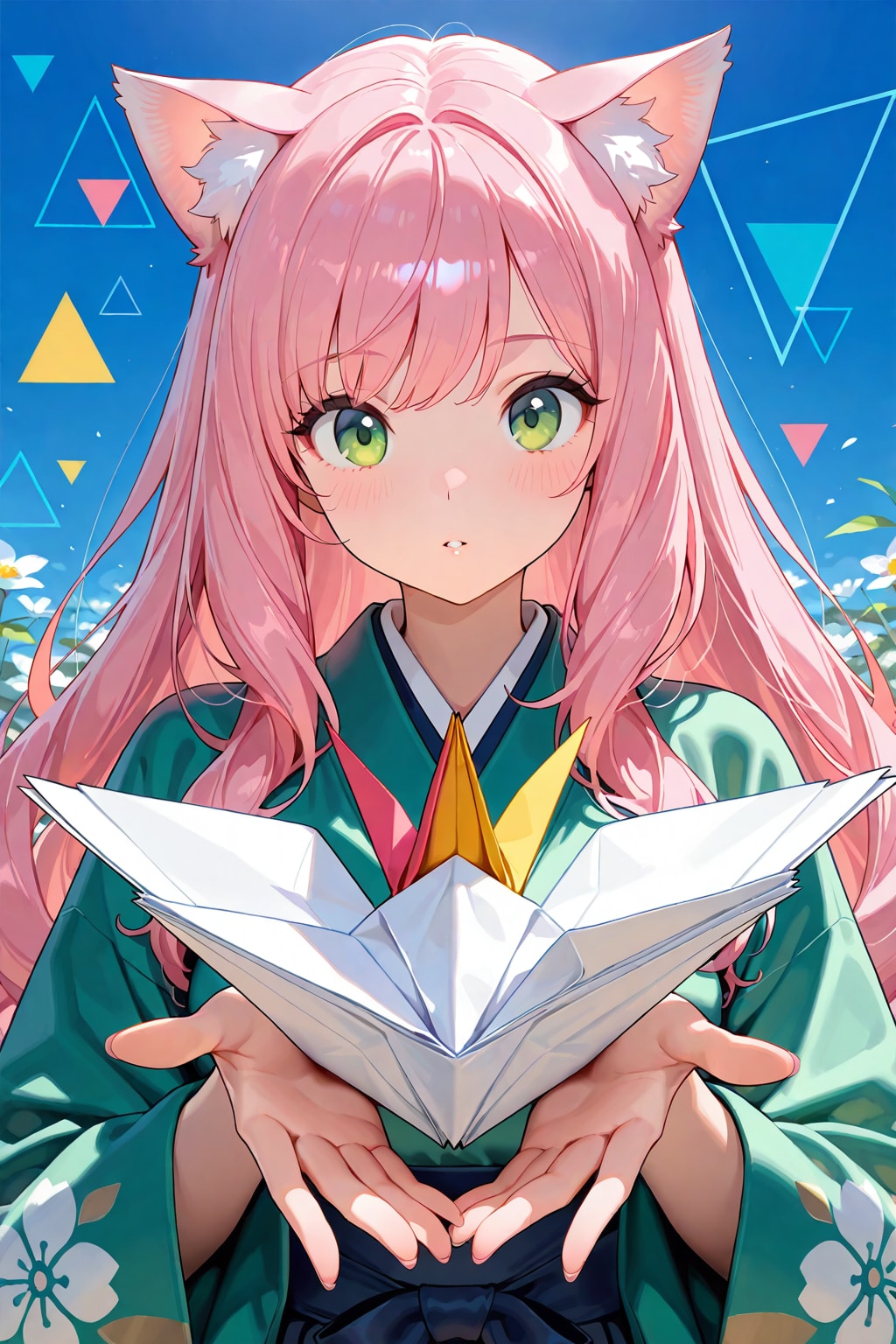 折り紙🐱✨